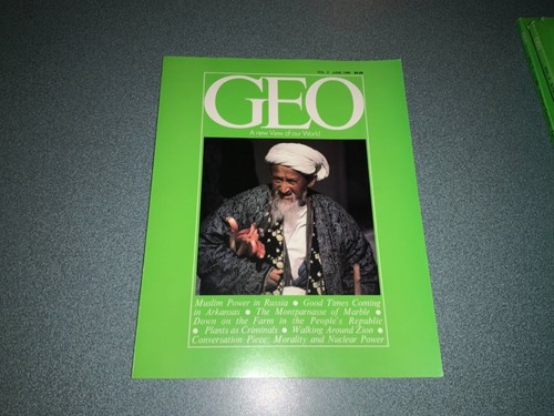 Geo magazine june 1980 - june,