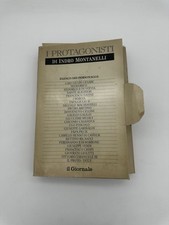 I PROTAGONISTI 24 fascicoli Indro Montanelli Il Giornale 1993 libro storia di da
