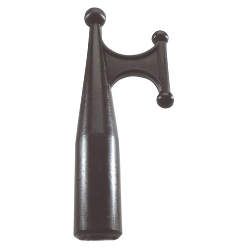 Gancio nylon mezzo - gancio, p/mezzo