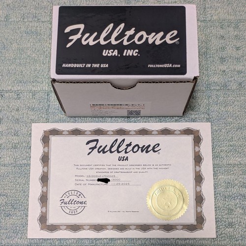 Fulltone ocd edizione limitata - ocd,