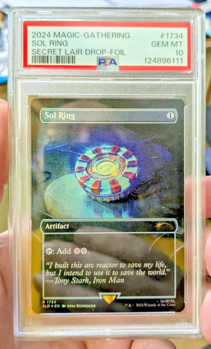 Mtg foil anello - sol, psa