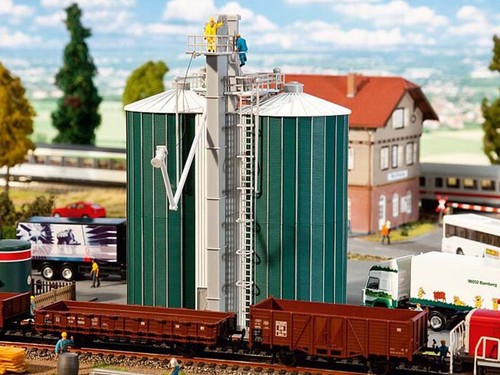 Faller silo double 87 - double, ho