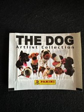 SEALED PACKET BUSTINA FIGURINE SIGILLATA PANINI  THE DOG ALBUM STICKERS