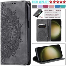 Wallet Case For Samsung Galaxy A05 A15 A35 A51 A52 A55 A71 Pattern Leather Cover