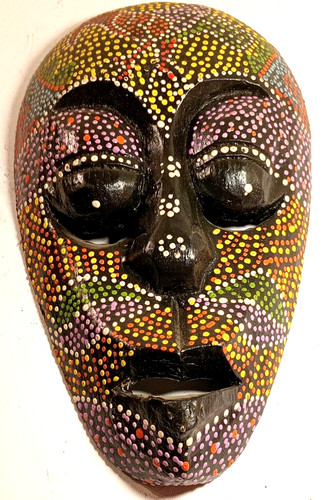 Maschera tribale africana - maschera,