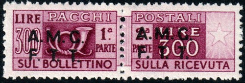 Amg ftt 1947 pacchi - amg-ftt-, 1947/48