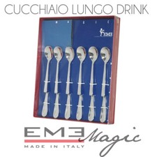 EME SET 6 CUCCHIAI ACCIAIO