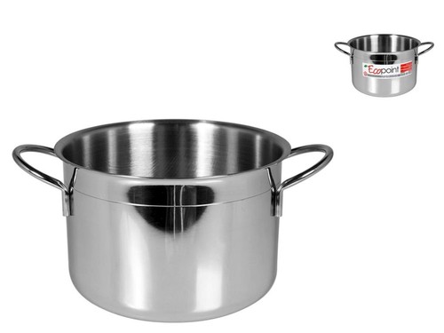 Pentola home acciaio - acciaio, inox