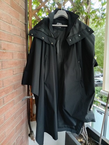 Impermeabile zara donna - zara, nero