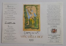 ETICHETTA VINO DELLA PACE 1995