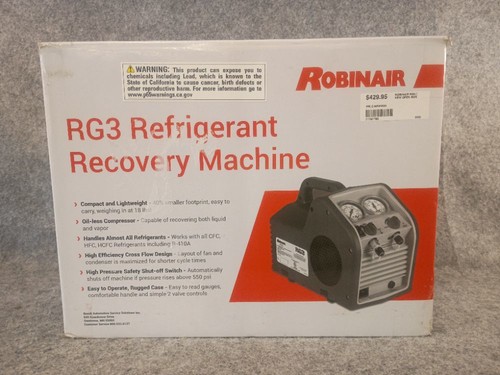 Robinair rg3 - robinair,