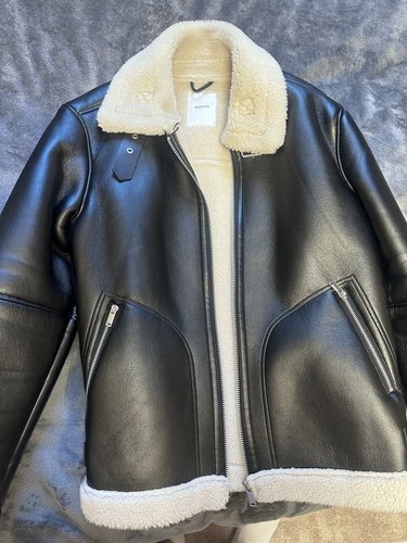Shearling donna riservato nero