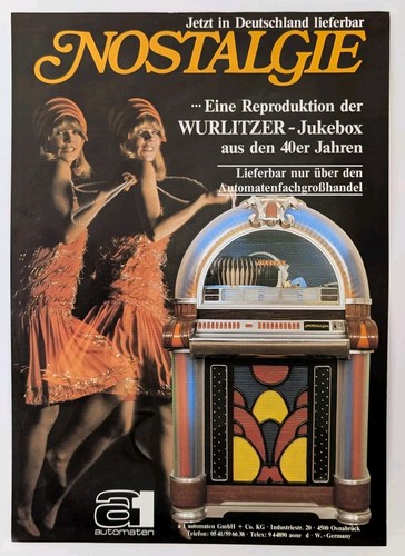 Vintage nostalgie jukebox - vintage,