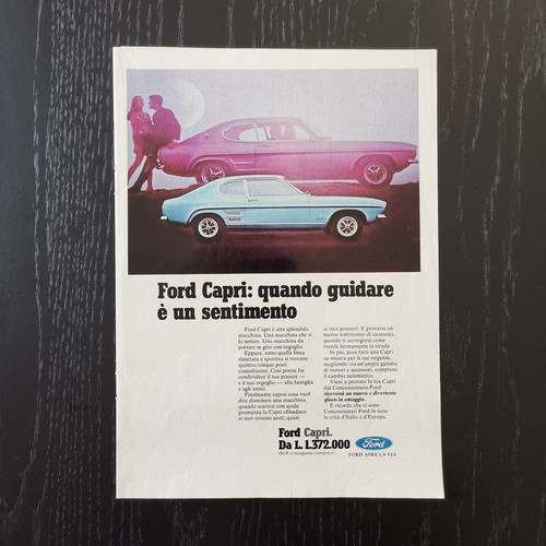 1971 ford capri original - capri, ad
