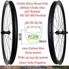 Set ruote 29er MTB carbonio