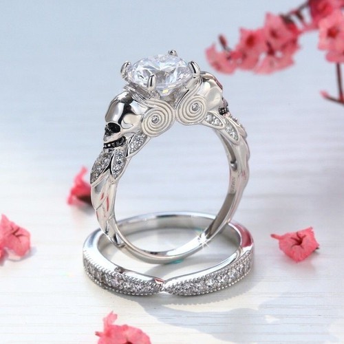 Anello fidanzamento teschio - anello,