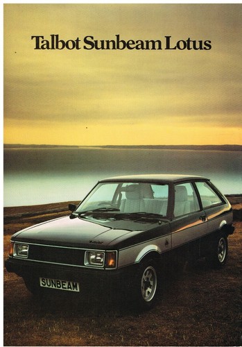 Talbot sunbeam lotus - lotus, originale