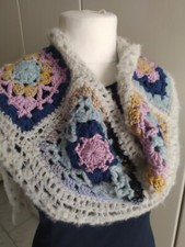 Sciarpa Donna Stile Granny