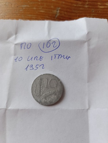 Moneta lire del 1952 - moneta, da