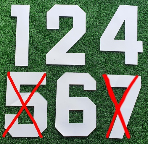 Numero bianco number - 1,