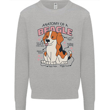 Beagle Anatomy Funny Dog Mens