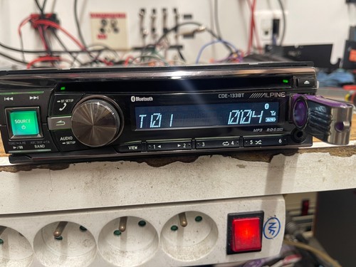 Cde 133bt alpine autoradio - cde-133bt,