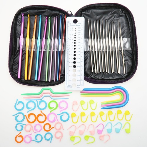 Crochets crochet set colorful - crochets,
