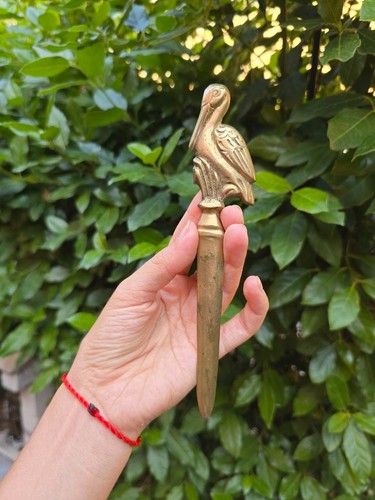 Tagliacarte vintage ottone - vintage,
