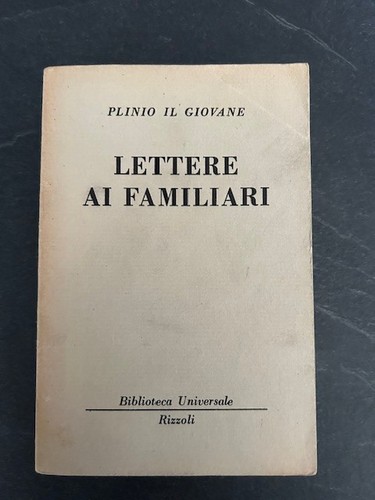 Plinio giovane lettere ai - plinio,