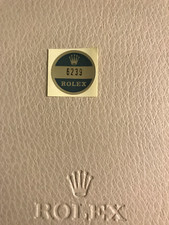 Rolex Bollino Case Back