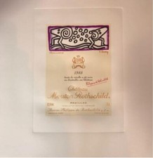 Litografia chateau mouton - litografia,