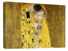 Canvashop Quadro Klimt il bacio Stampa su tela canvas quadri moderni arte