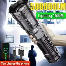 Torcia led militare - torcia, 10000000lm