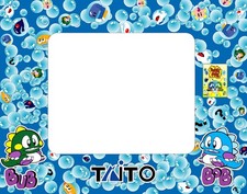 Bubble Bobble arcade bezel