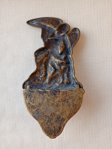 Acquasantiera bronzo da - acquasantiera,