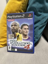 Pes pro evolution soccer 4 ps2 Playstation Funzionante Italiano Completo
