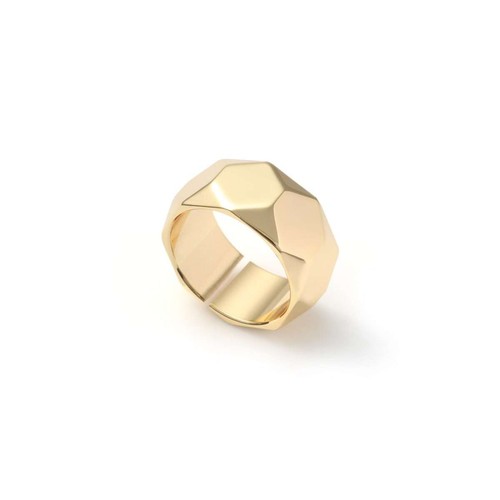 Anello dorato regolabile