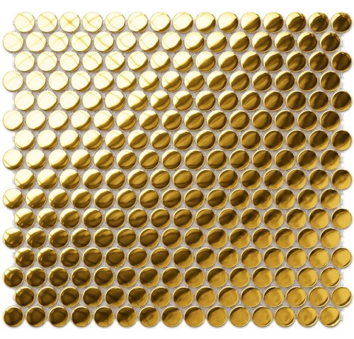 Mosaico gres ceramica oro - gres,
