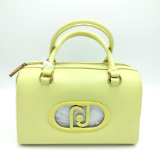 LIU JO BORSA A BAULETTO CON TRACOLLA REMOVIBILE IN ECOPELLE GIALLO ENDIVE AA4271