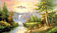 SCHEMA SCHEMI PUNTO CROCE PAESAGGIO DI MONTAGNA DMC