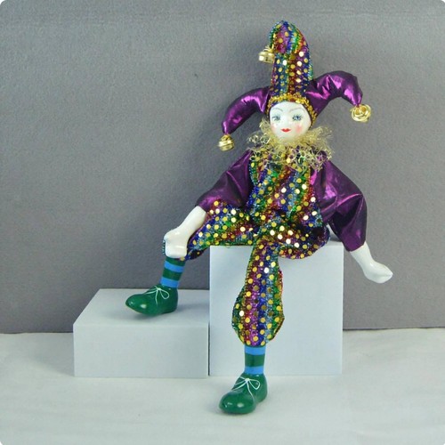 Pagliaccio con gambe pendenti - con,