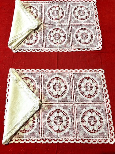 Antica tovaglietta - , e