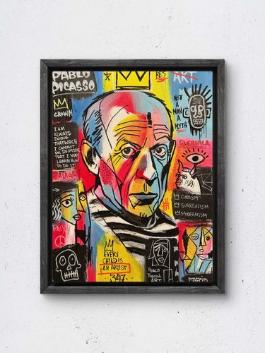 Faris art pablo picasso 11x14 - art-pablo, picasso-11x14