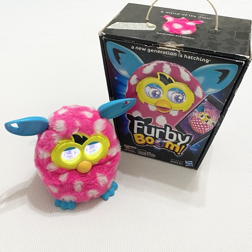 Furby boom pink - pink, polka