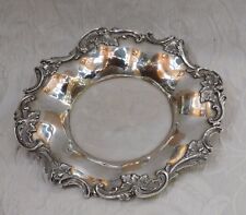 Sottobicchiere/salver piatto Sheffield antico vittoriano di Wilkinson