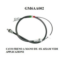 CAVO FRENO A MANO AIXAM DX