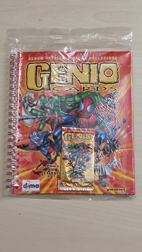 Album genio cards supereroi - album,