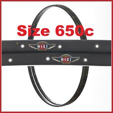 NOS NISI CORSA TORO CERCHI 26" 650c 32H TUBOLARI VINTAGE anni 70 80 ROAD RACING DARK