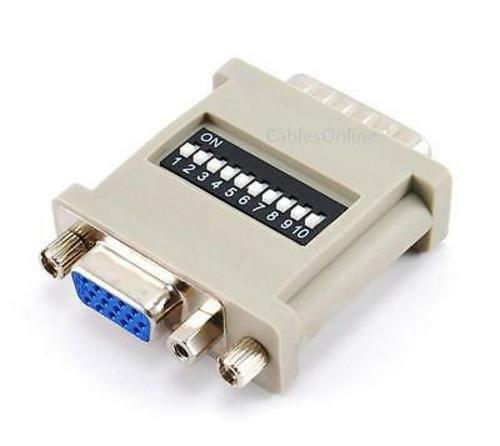Adattatore convertitore hd15 - adattatore,