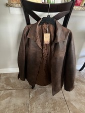 Giubbotto pelle uomo nero